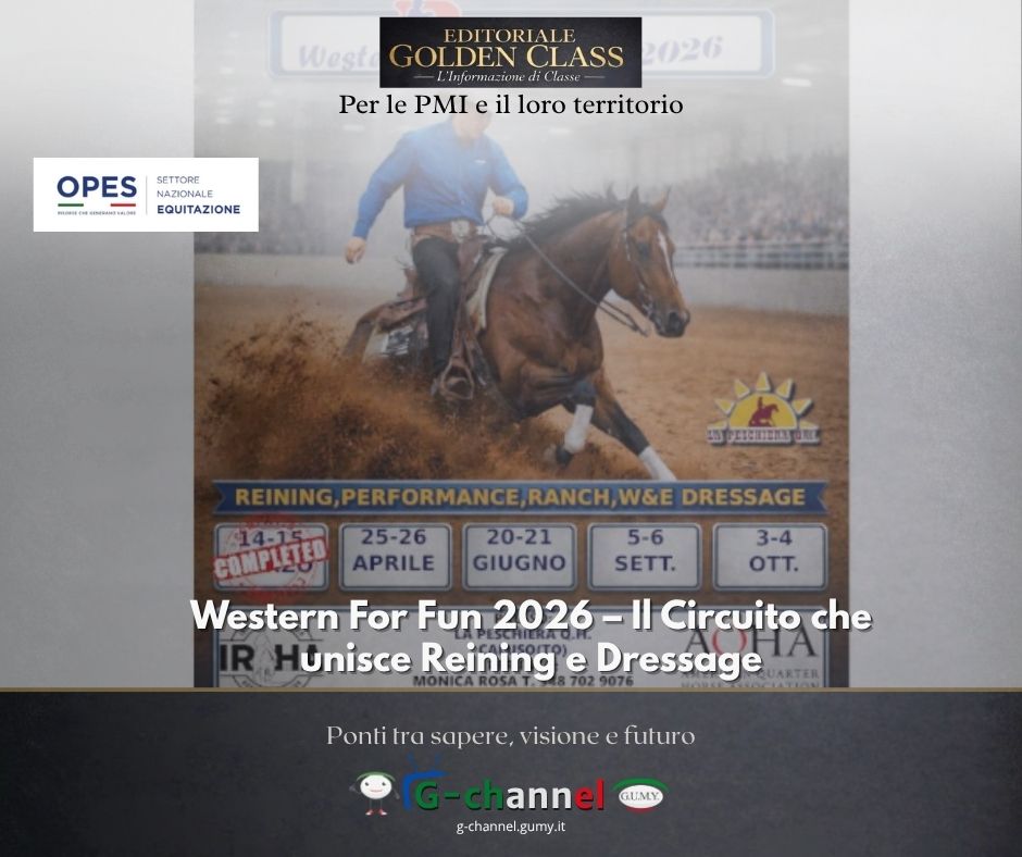 Western For Fun 2026 – Il Circuito che unisce Reining e Dressage